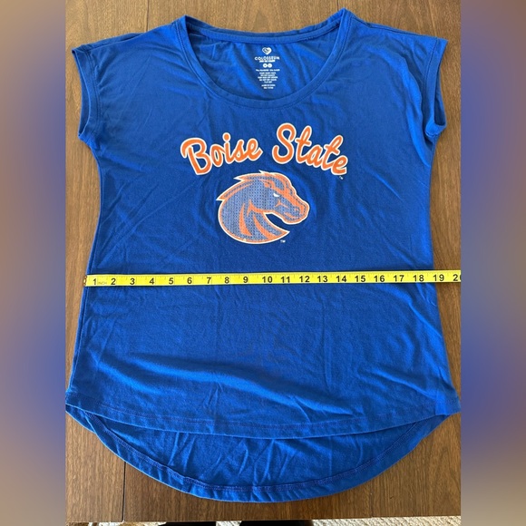 Boise State Bronco Shirt Women’s XL Sequin Bronco - Picture 5 of 7